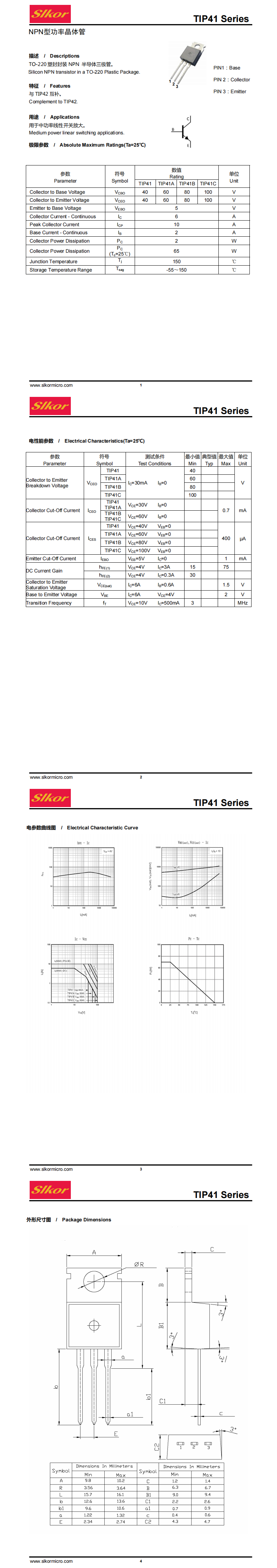 C5375291_三极管(BJT)_TIP41C_规格书_SLKOR(萨科微)三极管(BJT)规格书_00.png C5375291_三极管(BJT)_TIP41C_规格书_SLKOR(萨科微)三极管(BJT)规格书_00.png
